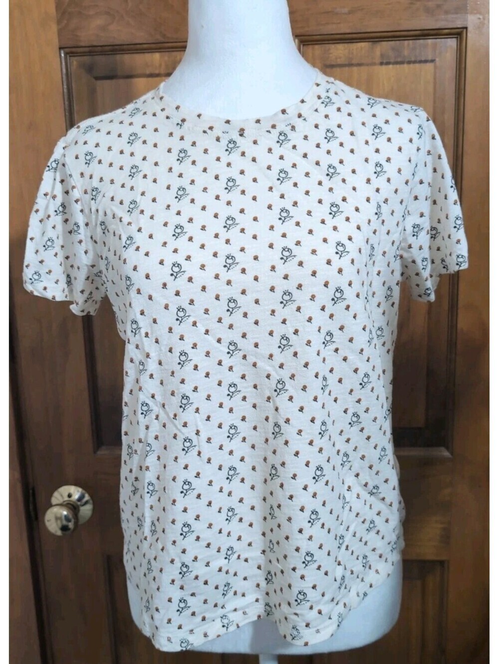 Anthropologie Pilcro Bennie Top Coquette Casual Women's M(1403)B